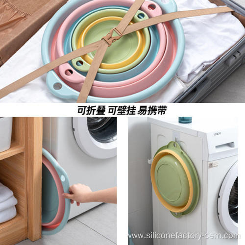 Modern PP TPR Foldable Plastic Basin Sink